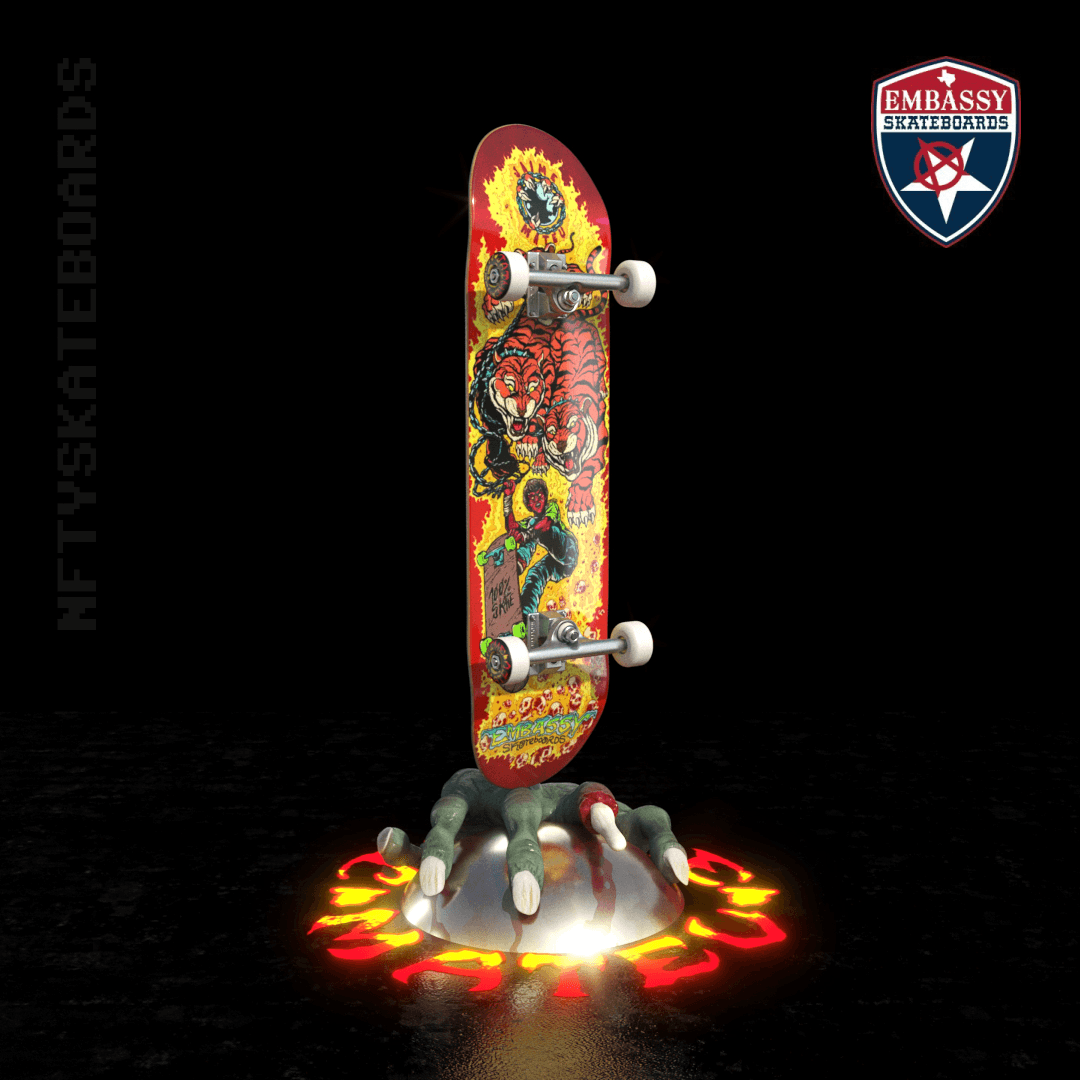 nftyskateboards NFT#096 - Embassy Skateboards - Jaime Mateu "Tigres"
