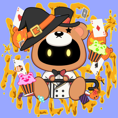 Joker Witch Hat Snack Happy Halloween #2