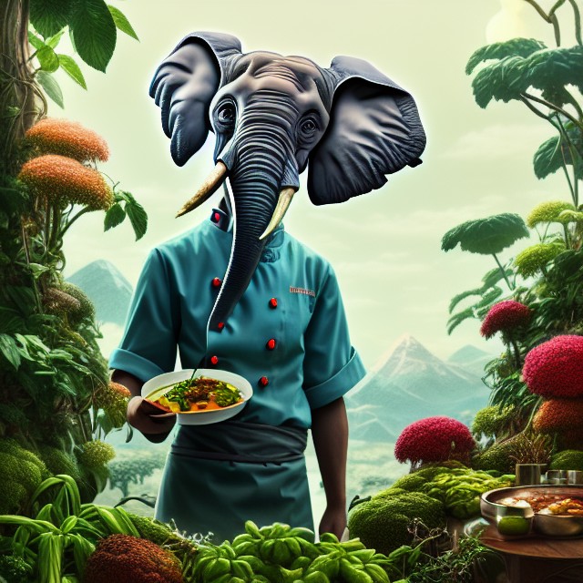 233 Chef Psychedelephant