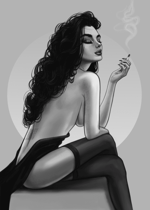 Morning cigarette