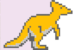 Crazy Pixel kangroo collection image