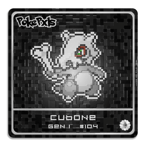 PXL METAL CUBONE [PokePxls #104METAL] [2/5]