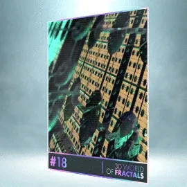 Card #18 - 3D World Of Fractals