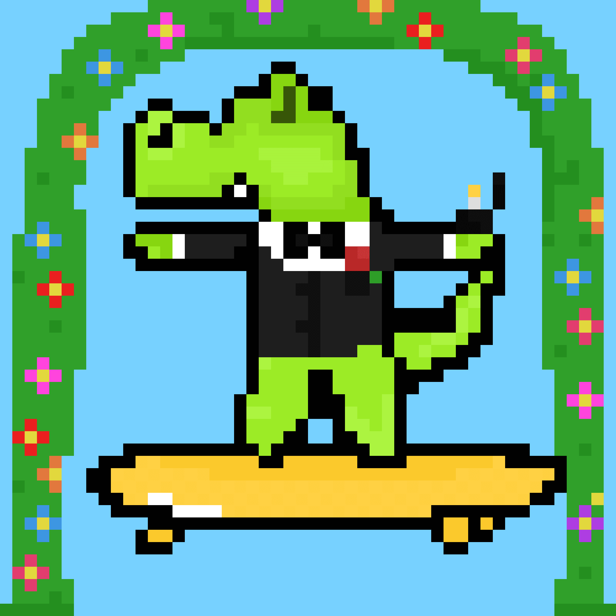 Gator Skater #077 - Gator Skaters NFT | OpenSea