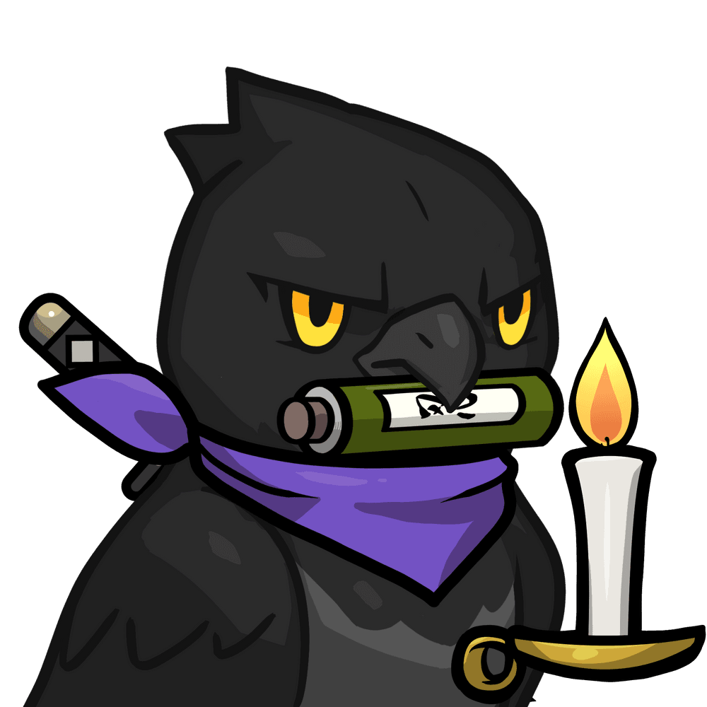 Narukami-Crow(scroll) #08108