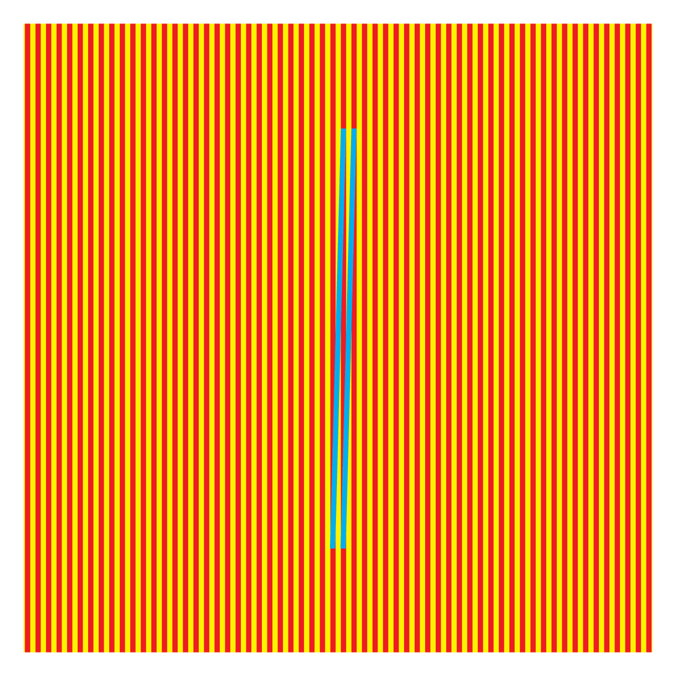 Interactive colors, Tow lines spectrum 3