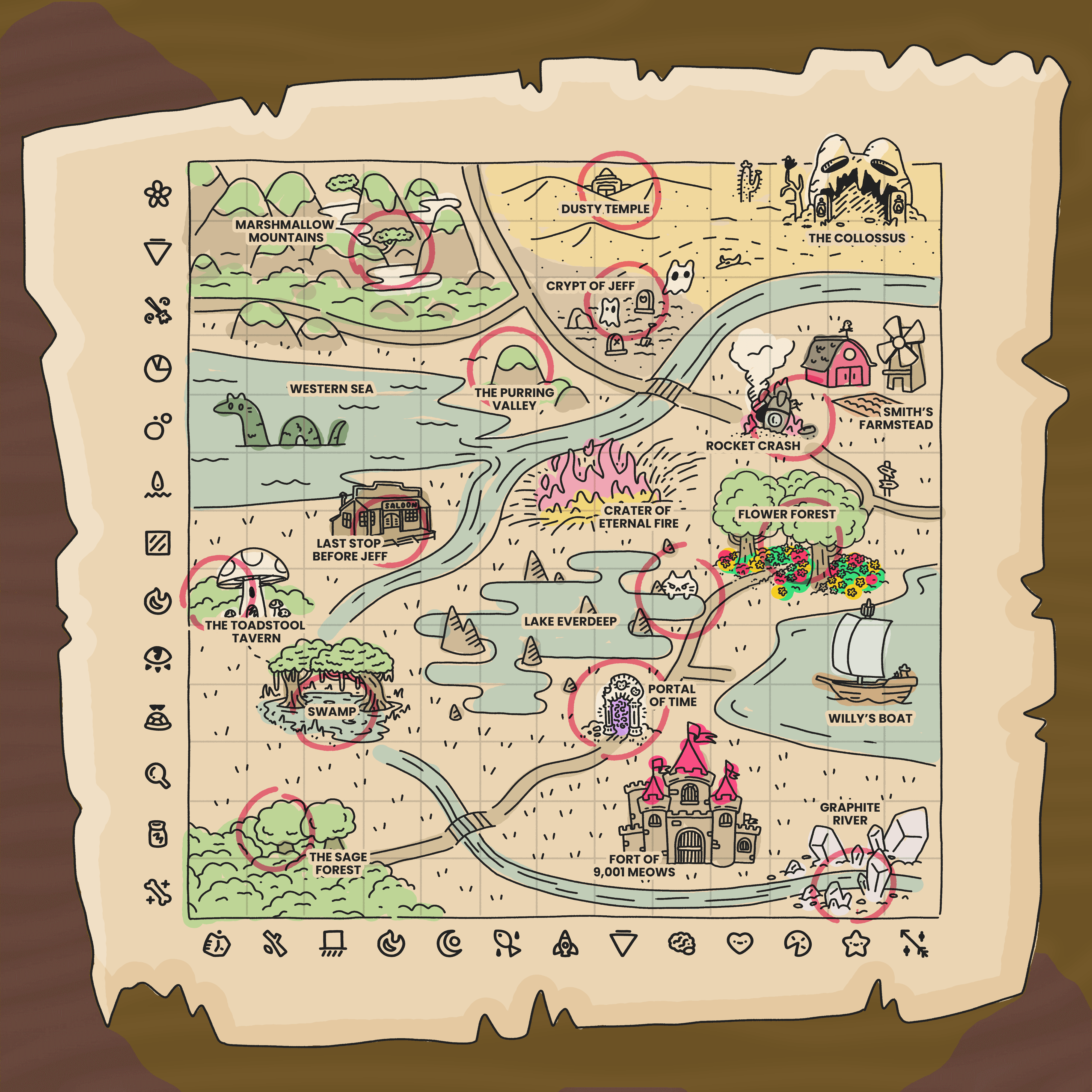 Tepnu's Treasure Map