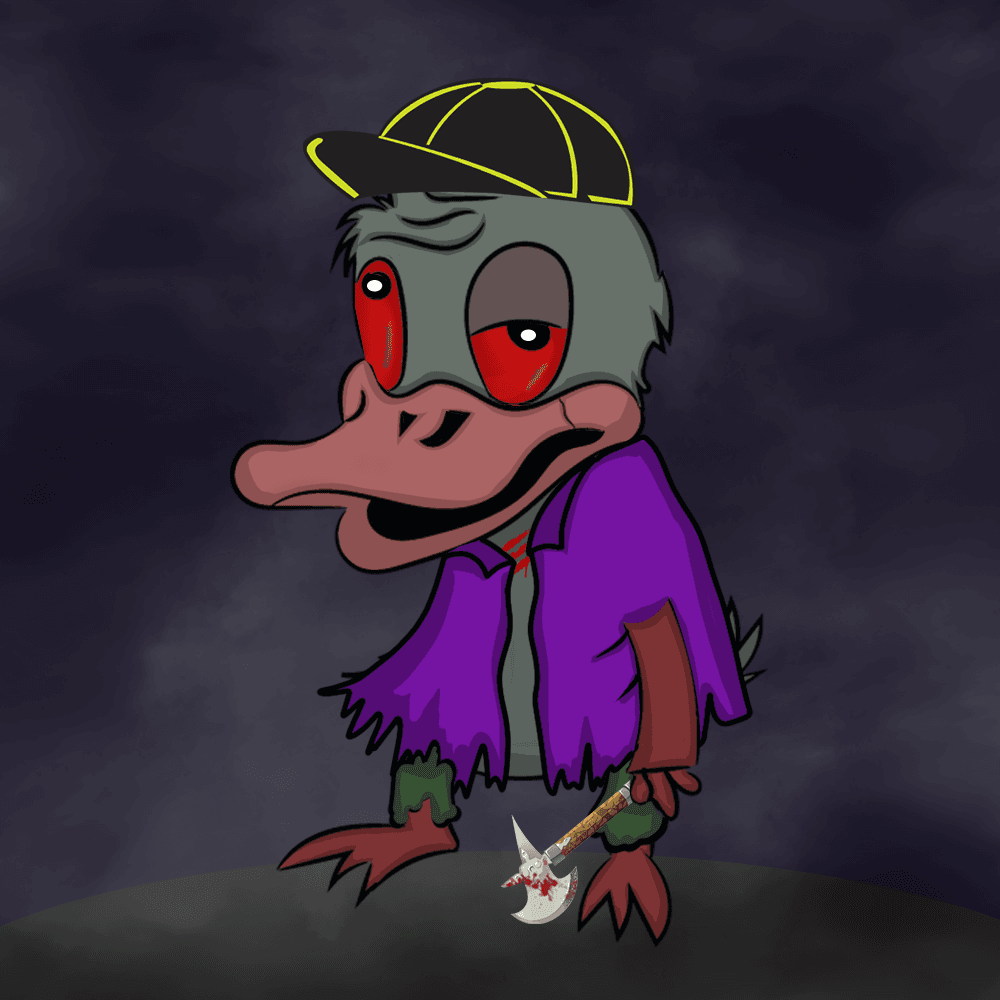 crypto zombie duck #7