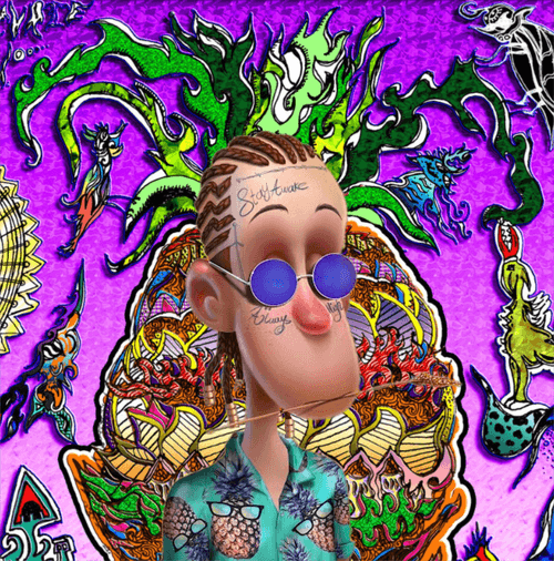 Shroomalley - Custom Piece by @CKOLE         # 1/1  Limited Edition mint