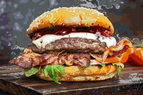 More Pixels, More Food - another Beef Burger