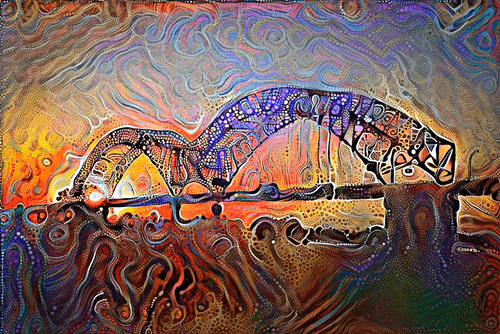 Sunset at the Hernando De Soto Bridge - Memphis TN