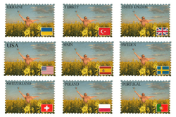 Post stamp FREEDOM FOR UKRAINE