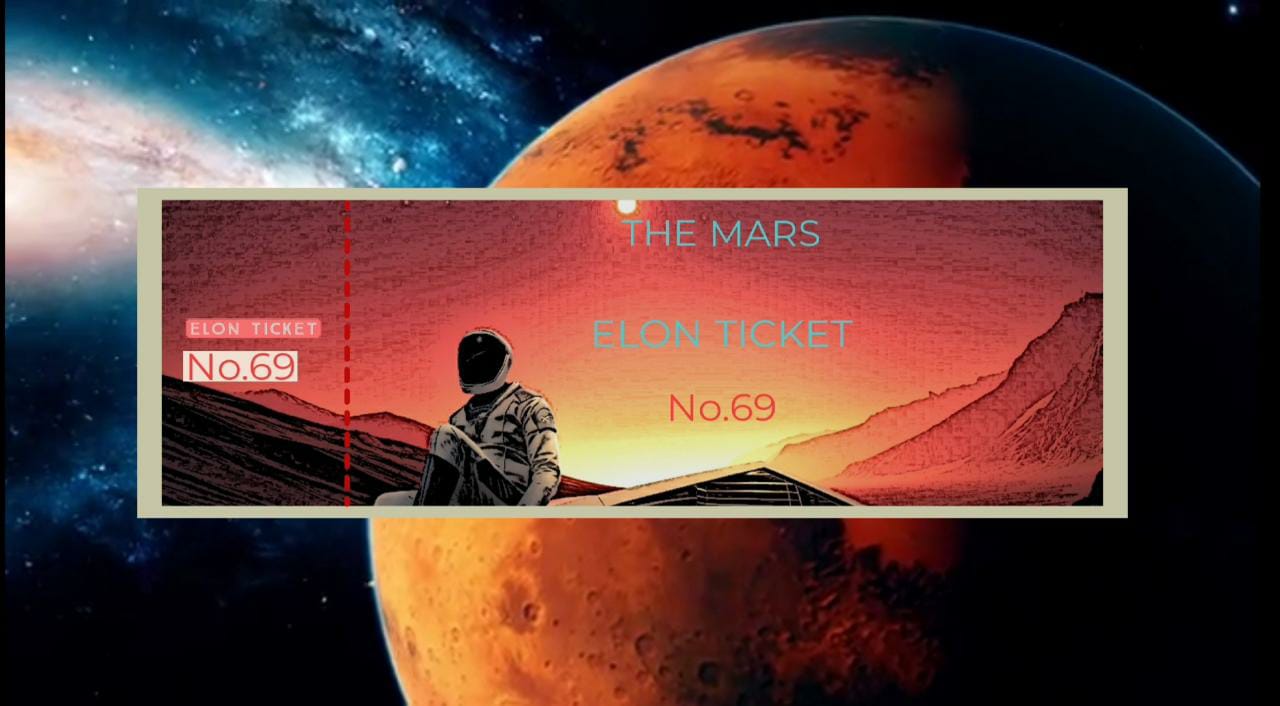 Ticket to Mars 2 TICTO LOONS OpenSea