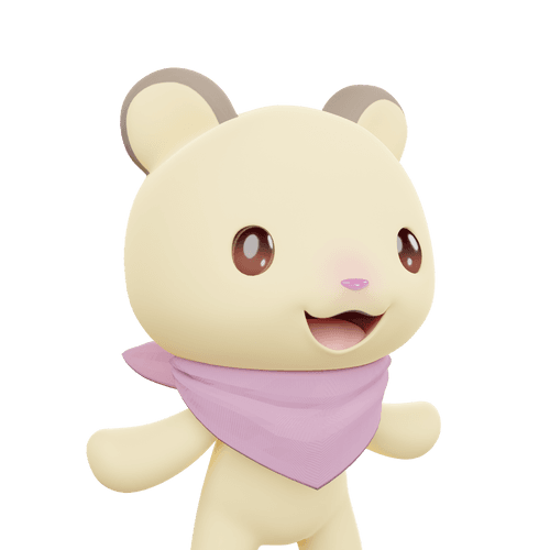 3D LEELEE-Kinkuma hamster-Normal-#00442