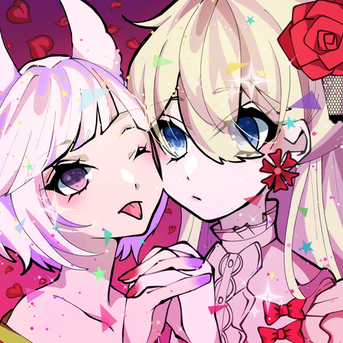 【あすみ＆あこ ローズサファイア】Haxian Lab "ante"[清水わかこ×かえで＠NFT絵師]