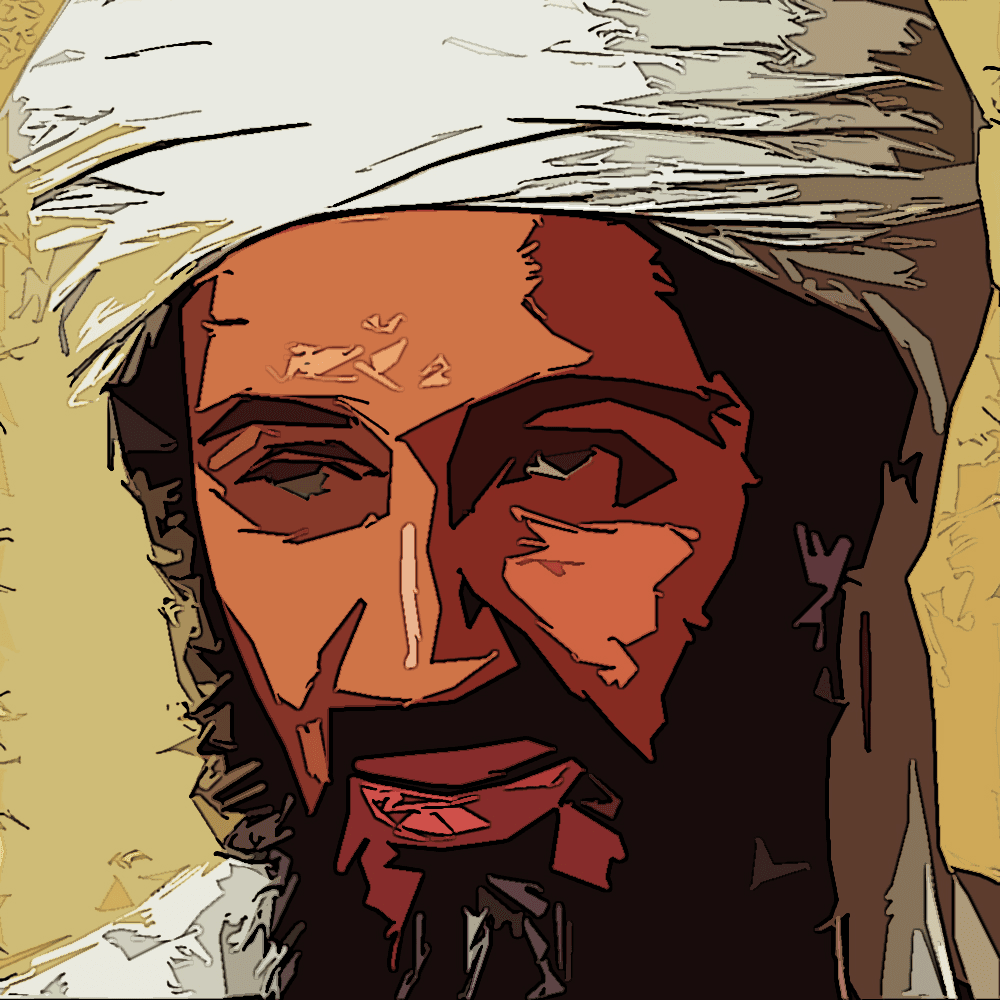 Art | Osama Bin Laden - Satoshi Face | OpenSea