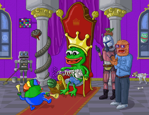 King Pepe's guests