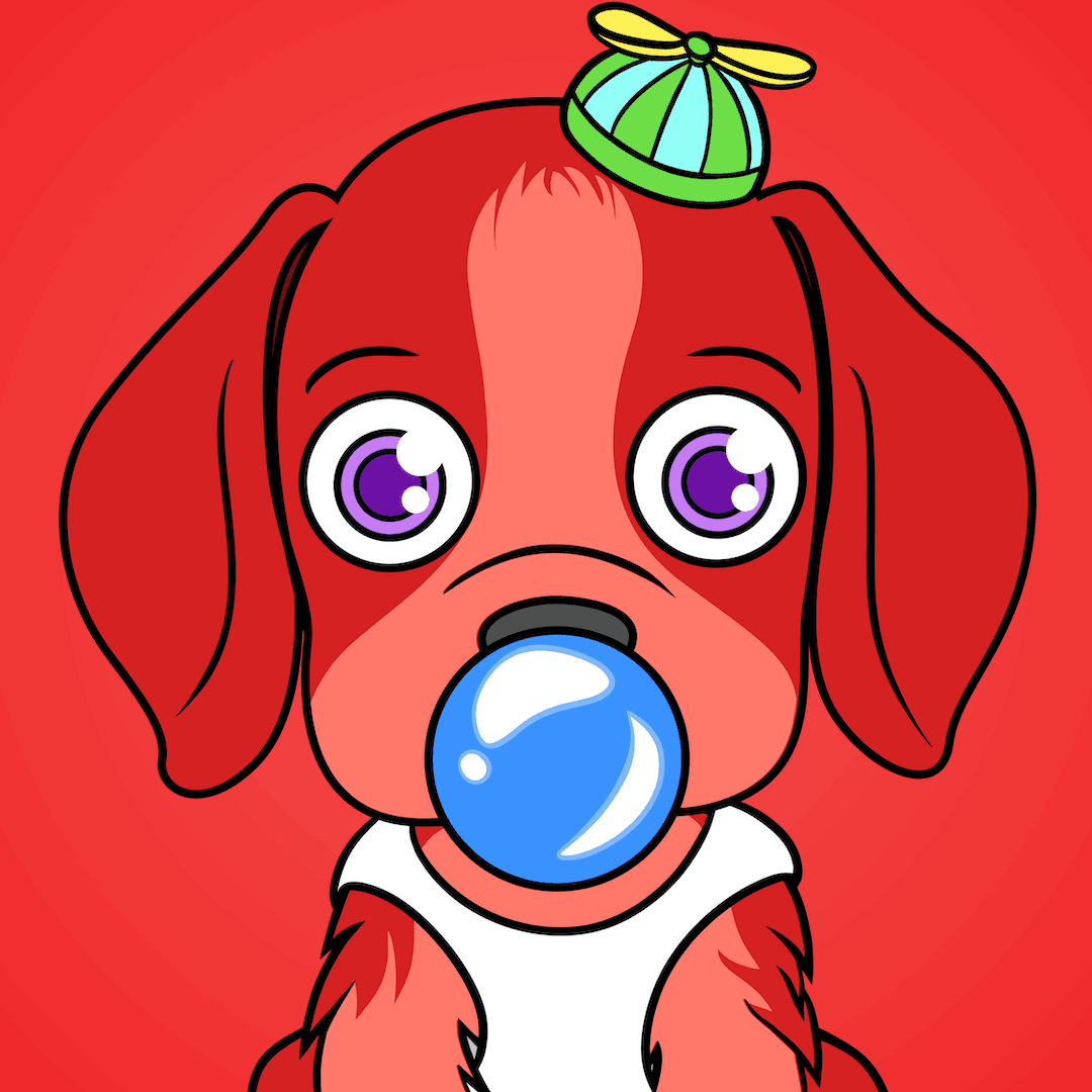 Bubblegum Puppy #8635