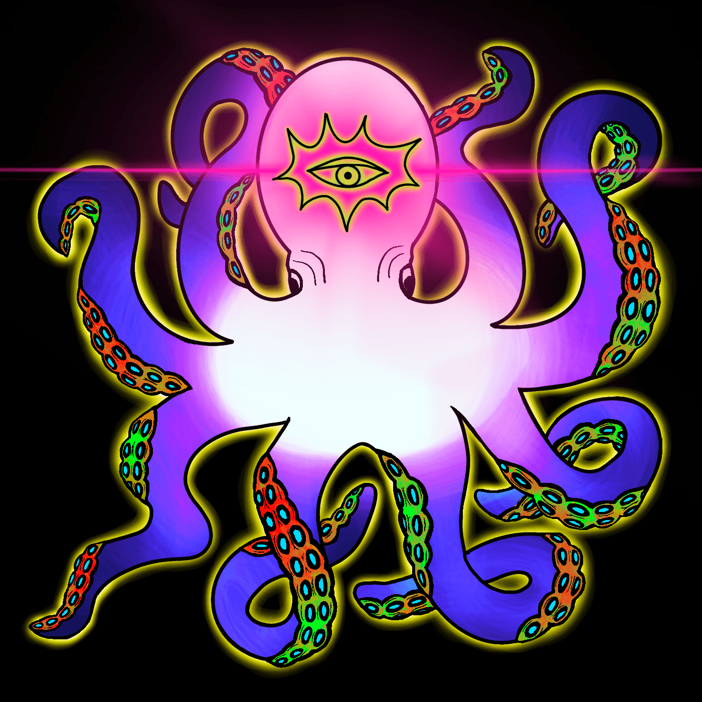 Third Eye Octopus #084