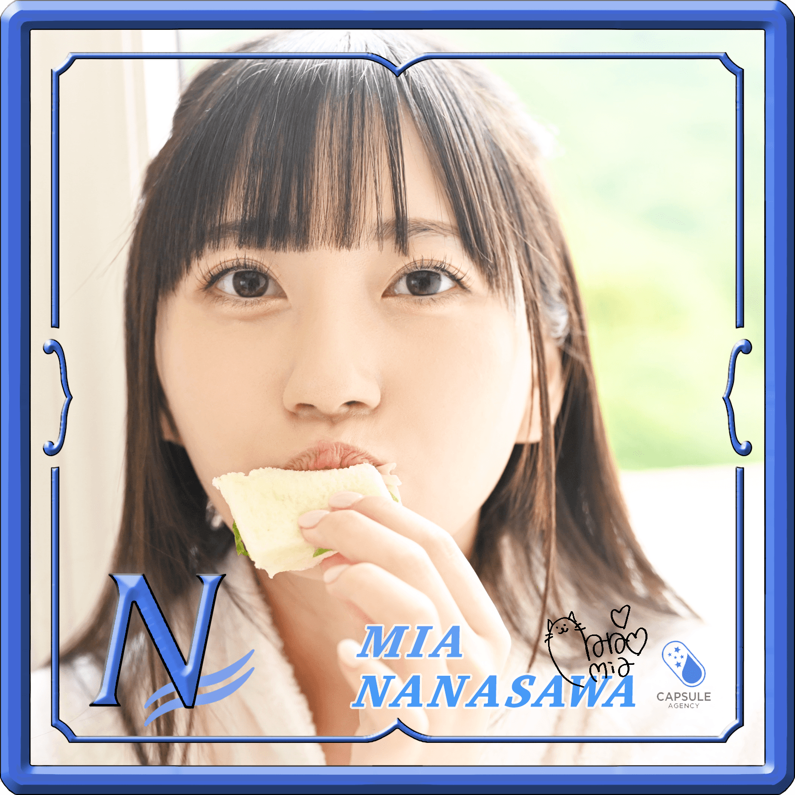 Mia Nanasawa Off-Shot with Sandwiches Ver. [Normal] - CAPSULE