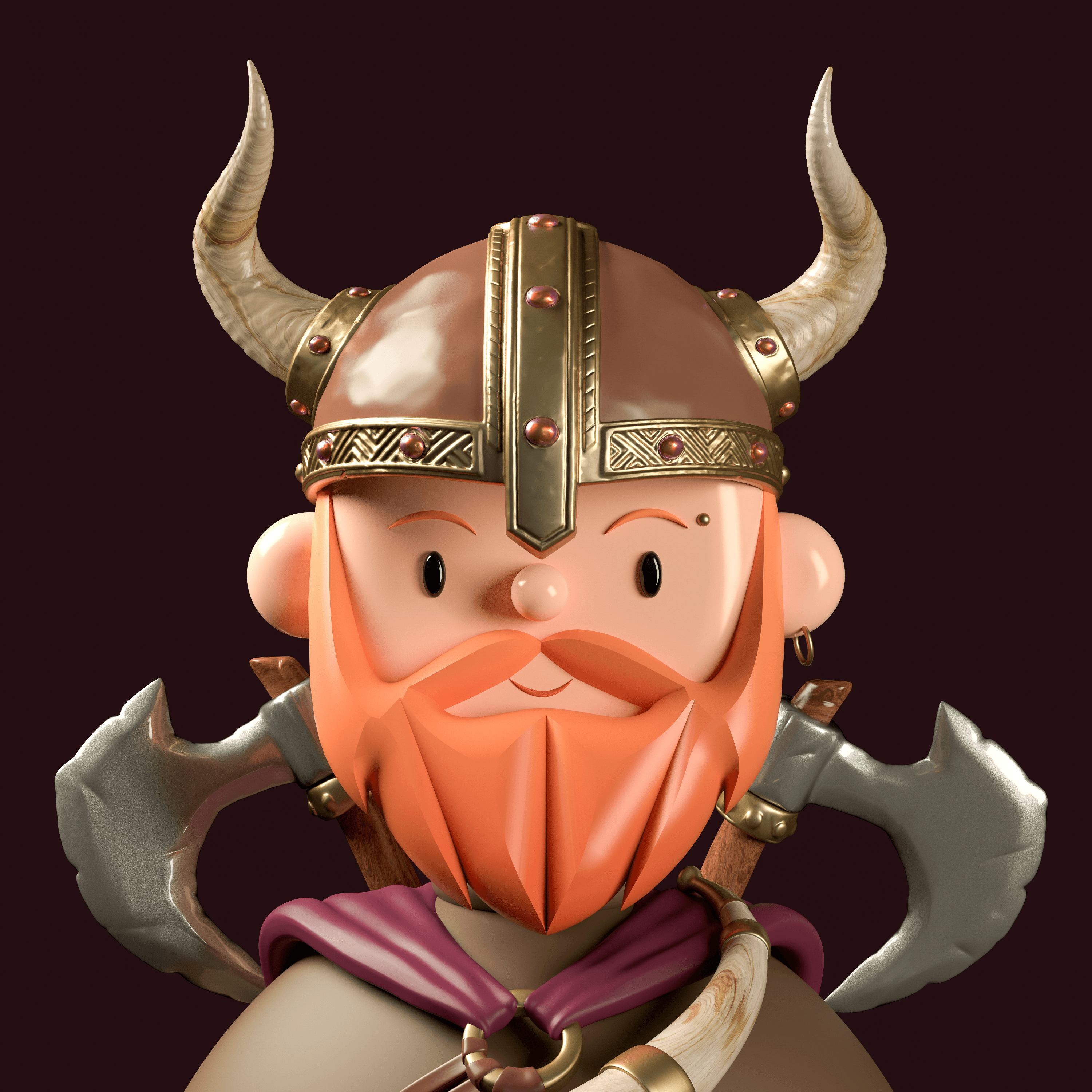 Viking Toy Face
