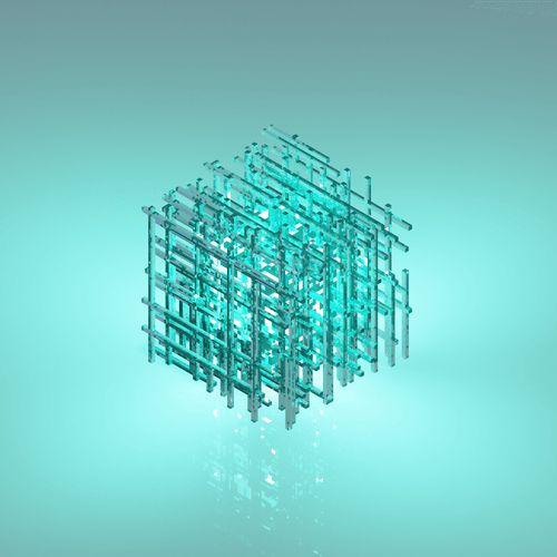 VoxCube Beta Turquoise-Turquoise