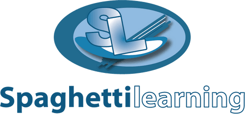 Spaghettilearning Logo + Name at the bottom