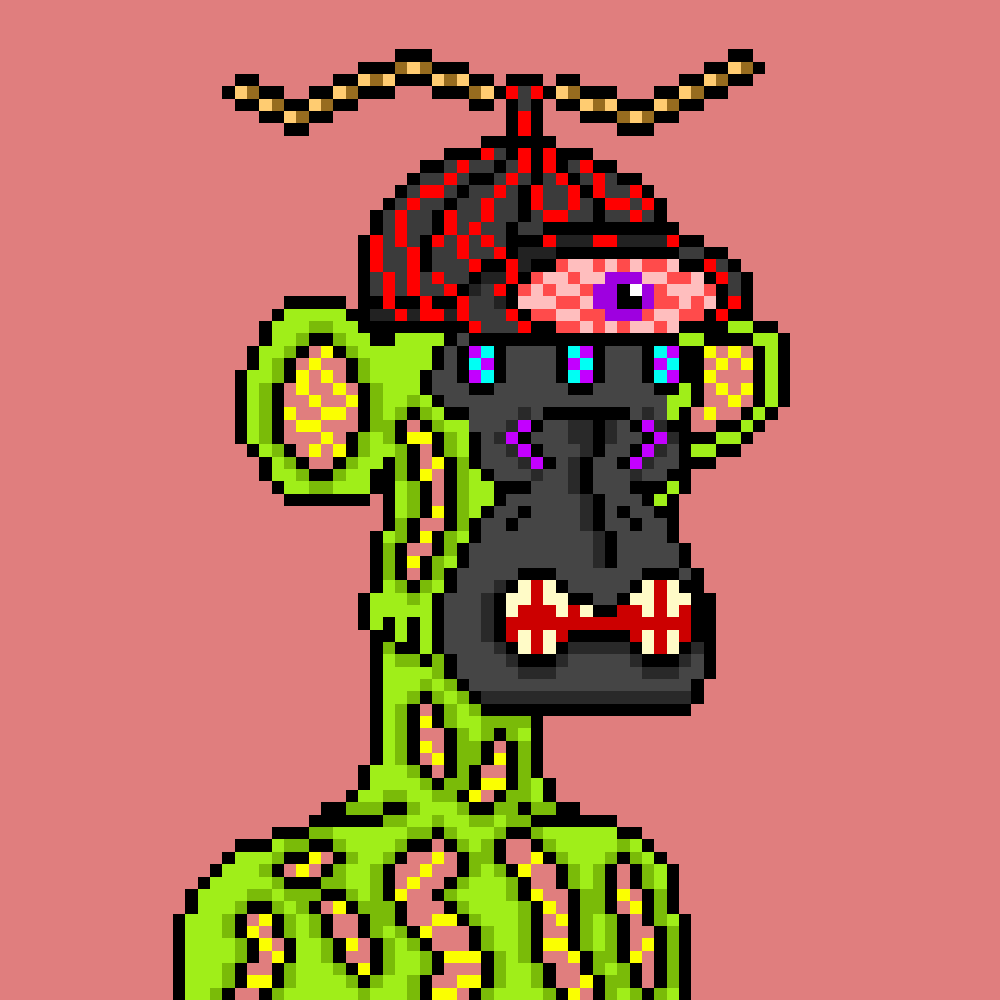 Mutant Pixel Ape #47