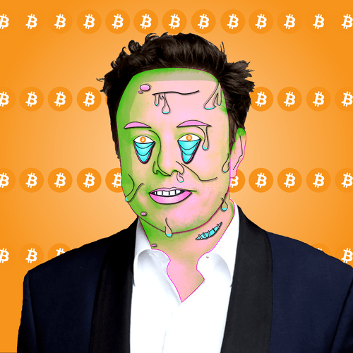 Elon Musk Bitcoin Zombie