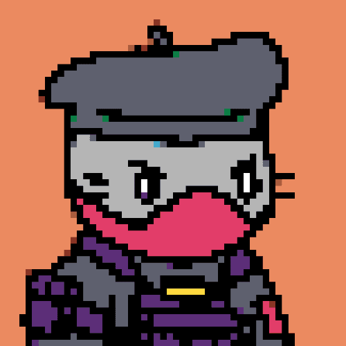 Bored Pixel Cat #2291