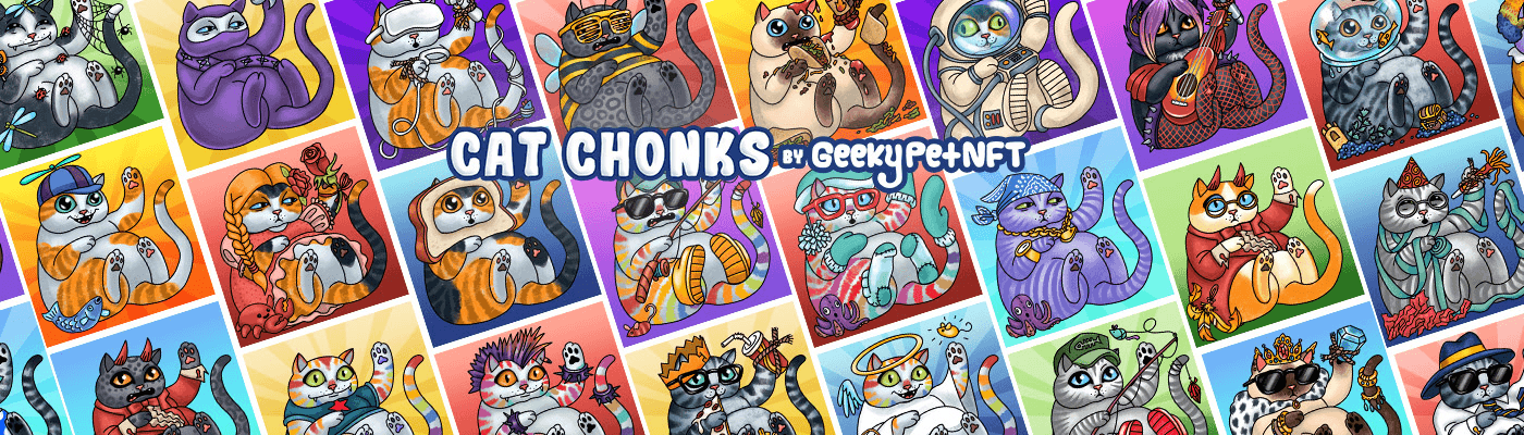 Cat Chonks by GeekyPetNFT