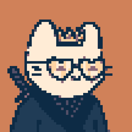 Bored Pixel Cat #556
