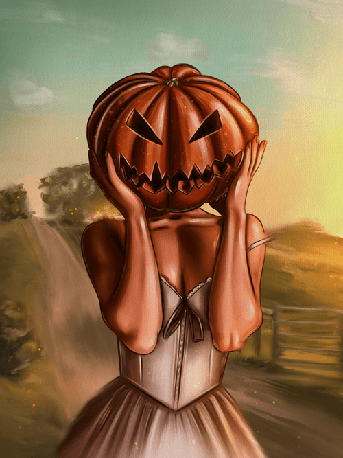Haloween party on the farm