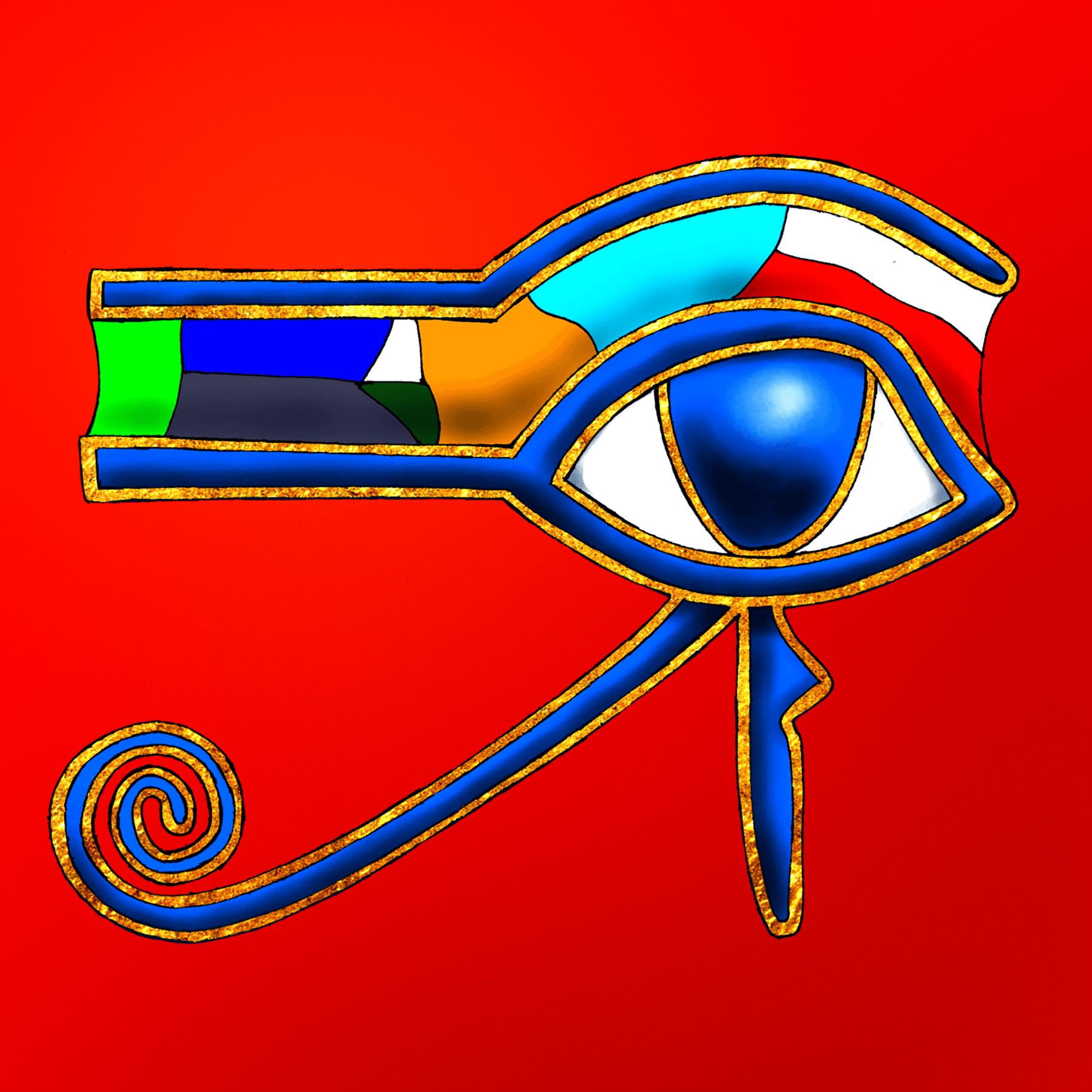 Eye of Heru [Red]