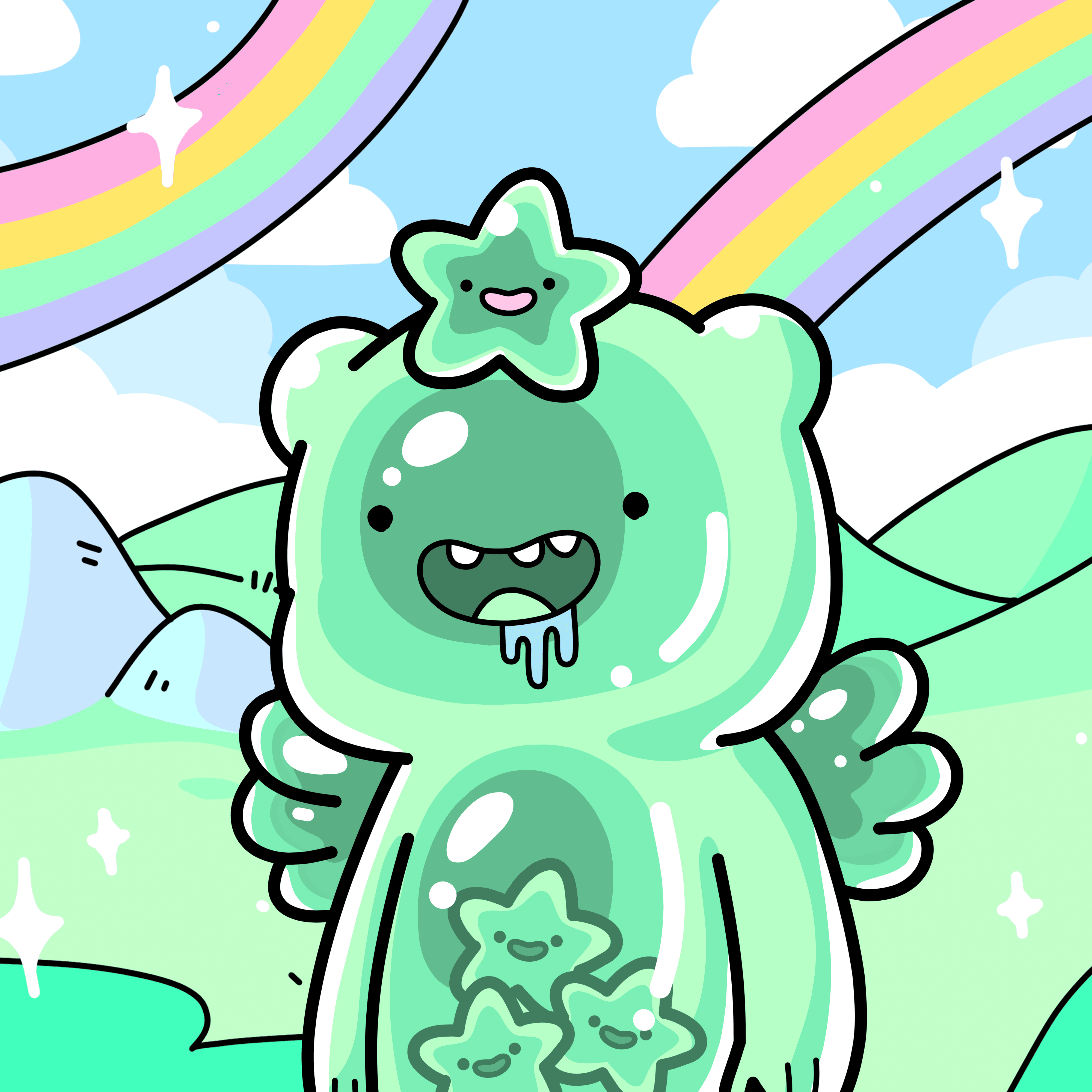 Green Gem Bear