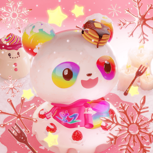 CNPcake #00189 Leelee-Rainbow