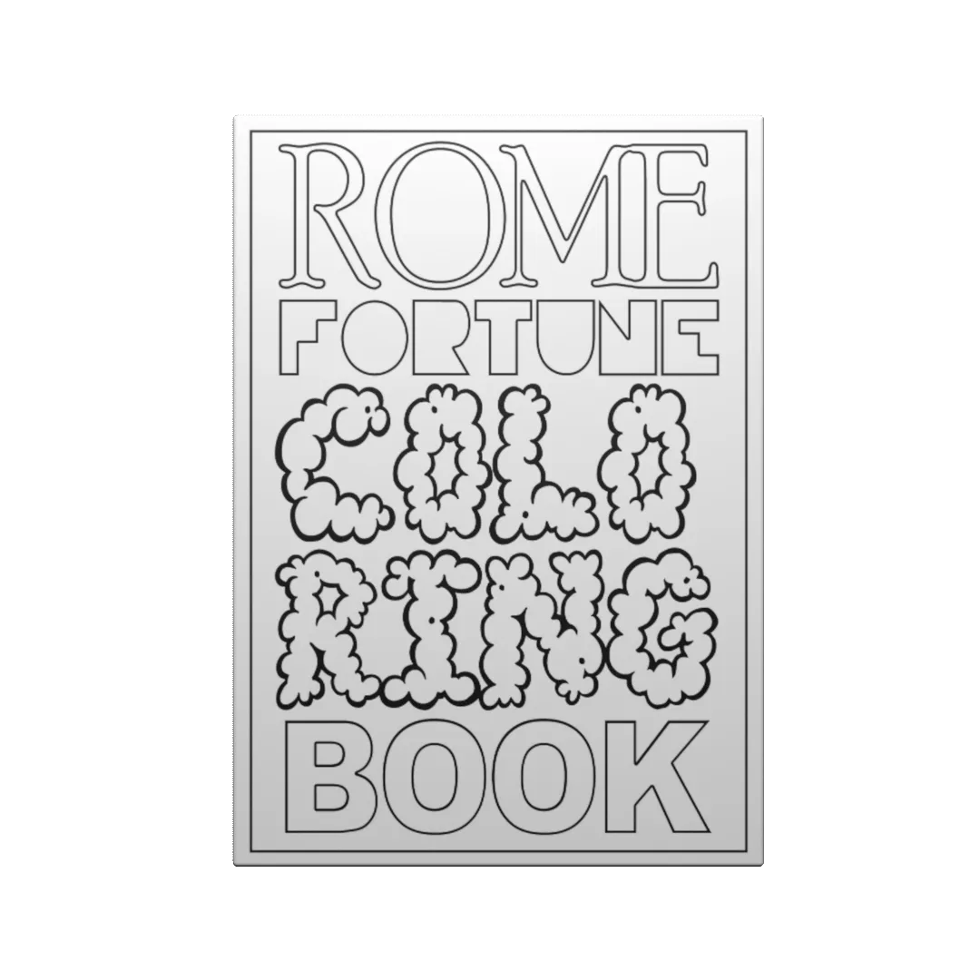 Rome Fortune Coloring Book