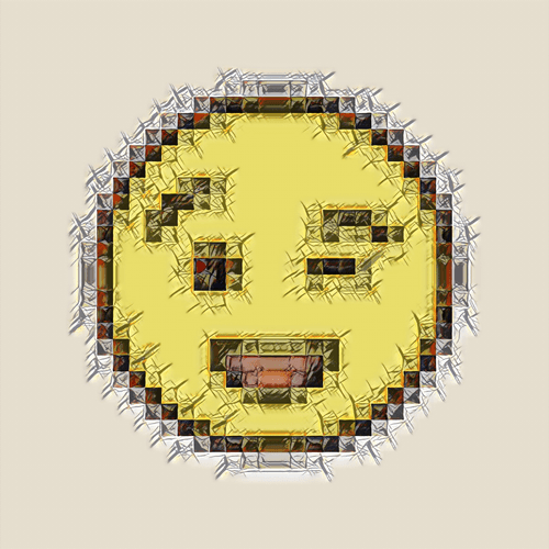 Collect collection for FREE! EmojiPixel #037 Unique Rare 1/1