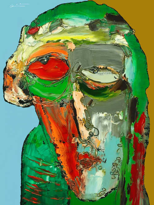 Expressionist Portrait # 42