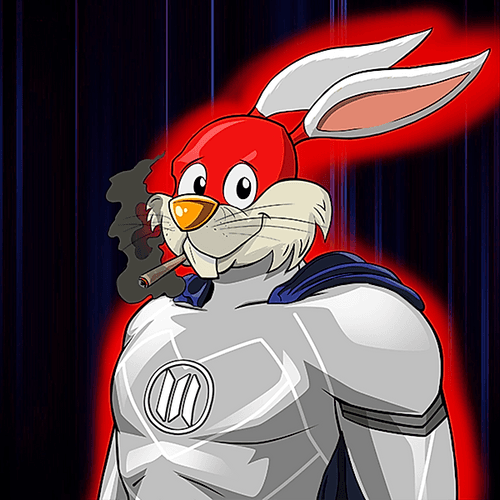 Dark Super Bunny #5208