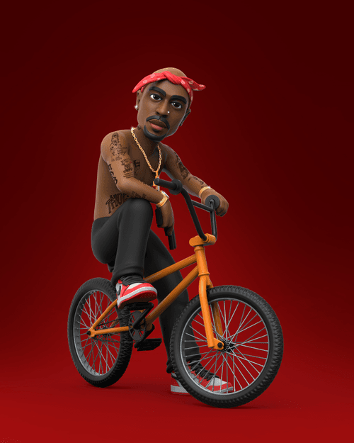 Tupac #17 Bored Ape x Dogg on it: DEATHROW