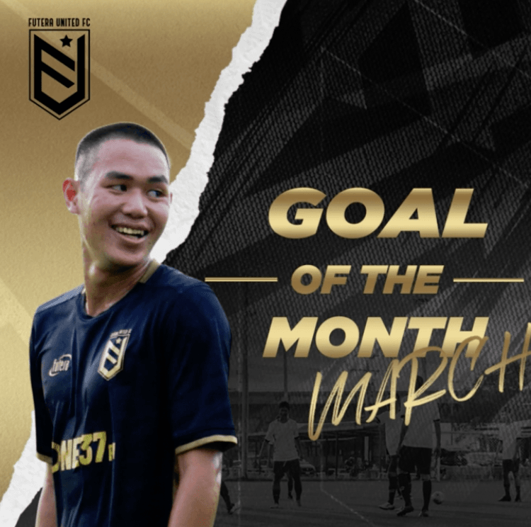 FUTERA UNITED - GOAL OF THE MONTH - MARCH 2022 (GOLD)