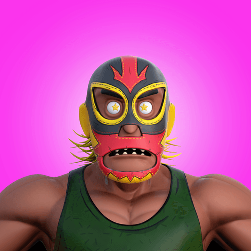 Lucha 3D Knockout #159