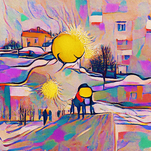 3 Suns - Metadimensional Image #3/5000