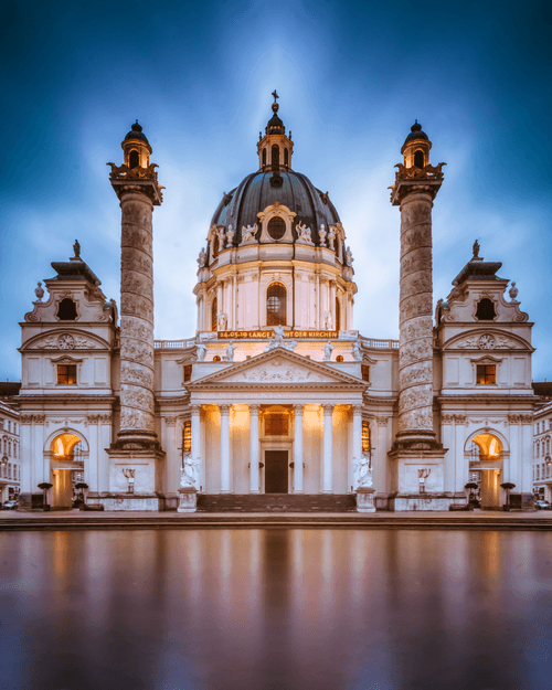 The Artist's Cut #29 - Karlskirche in the Rain