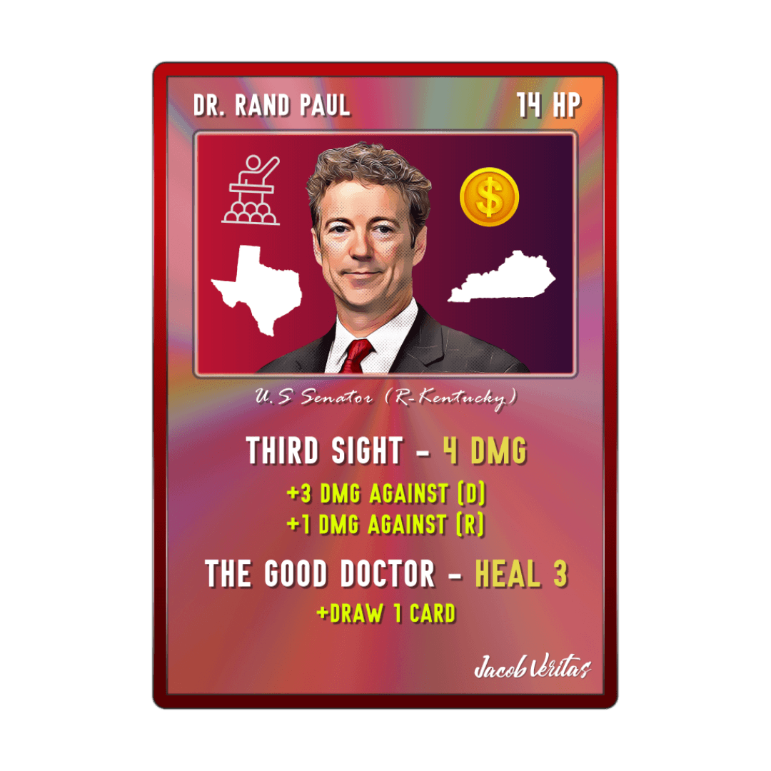 Dr. Rand Paul - Political Card Battle