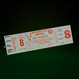 1971 Finals Game Three Commemorative Ticket NFT