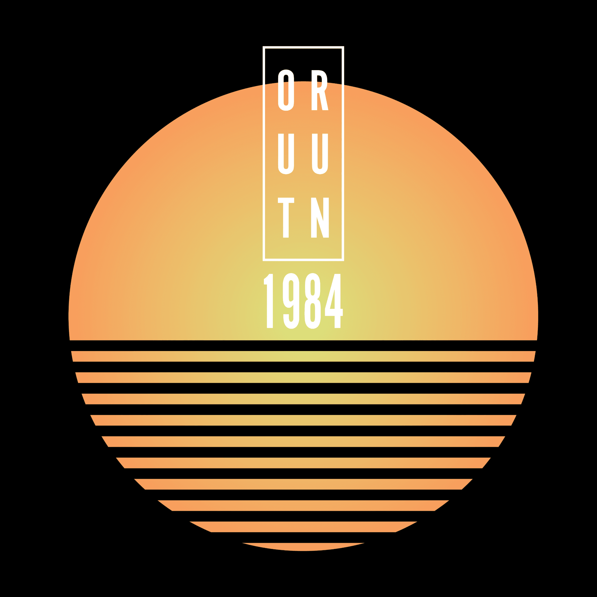 Outrun 1984 - Yellow Sunset