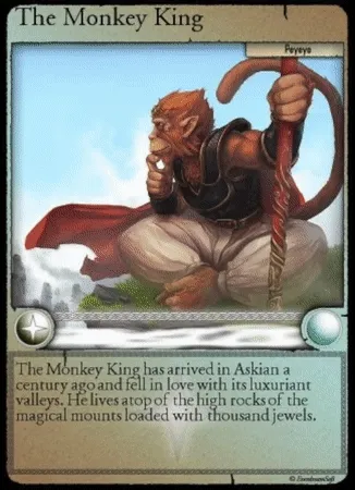 FWCFCTHEMONC [1 of only 500] | The Monkey King | Spells of Genesis | Force of Will