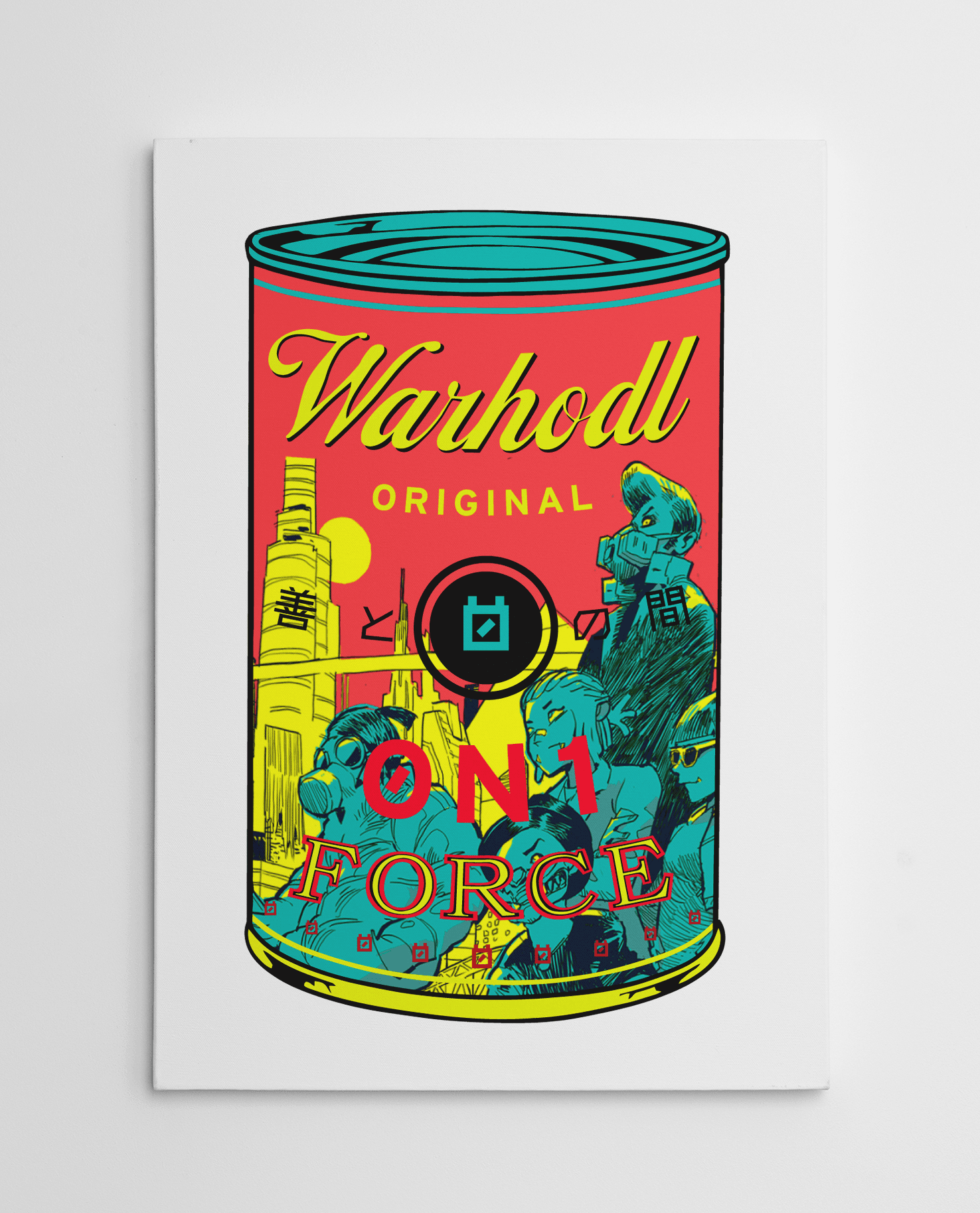 WARHODL Artist Proof 0N1 Force "ETHEREAL ENCLAVE" Can